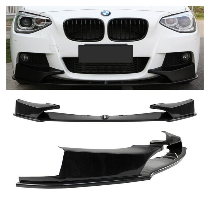 Dokładka BMW 1 F20 F21 Zderzak Przód Gloss Black