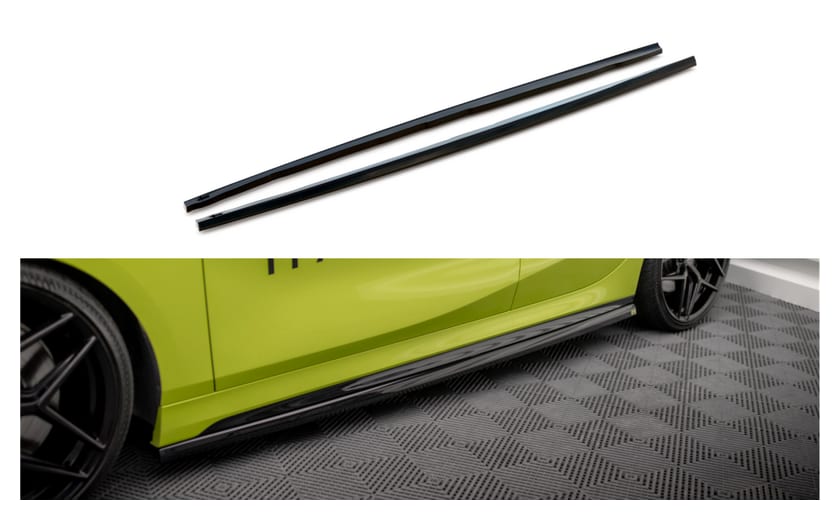 Dokładka BMW 1 F40 M-Pack Progi v.4 Gloss Black