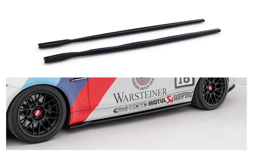 Dokładka BMW 1 M E82 Coupe Progi