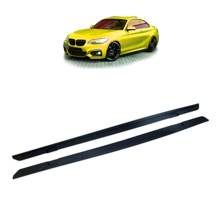 Dokładka BMW 2 F22 F23 Progi Matt Black