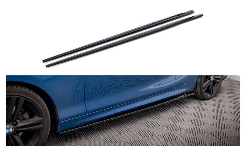 Dokładka BMW 2 F22 M-Pack Progi Gloss Black
