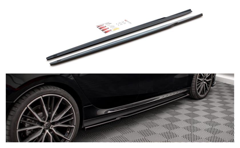 Dokładka BMW 2 F44 M-Pack Progi v.1 Gloss Black