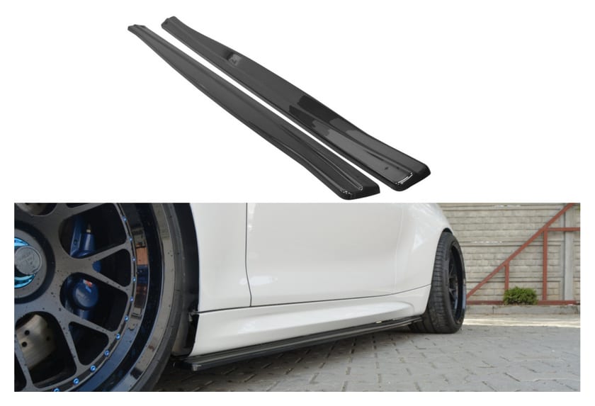 Dokładka BMW 2 F87 M-Pack Progi Gloss Black