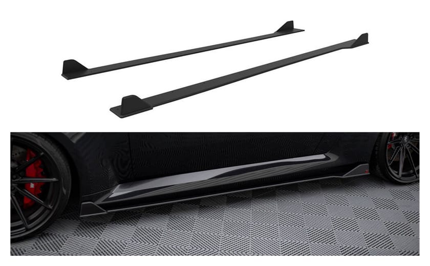 Dokładka BMW 2 G87 M-Pack Progi Street Pro v.2 Black