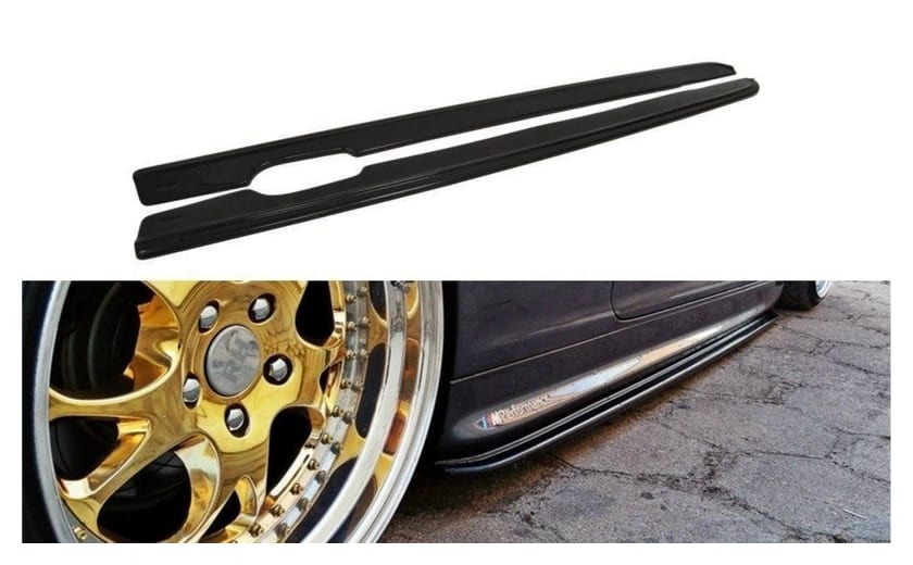 Dokładka BMW 3 E46 M-Pack Progi v.1 Gloss Black
