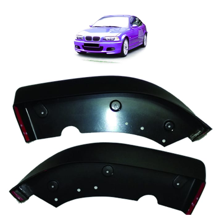 Dokładka BMW 3 E46 Zderzak Przód Matt Black