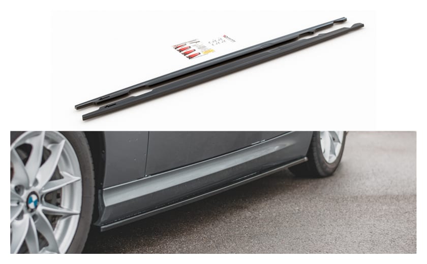 Dokładka BMW 3 E90 E91 Facelift Progi Gloss Black