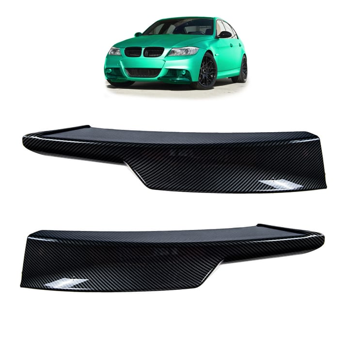 Dokładka BMW 3 E90 E91 Facelift Zderzak Przód Carbon Look