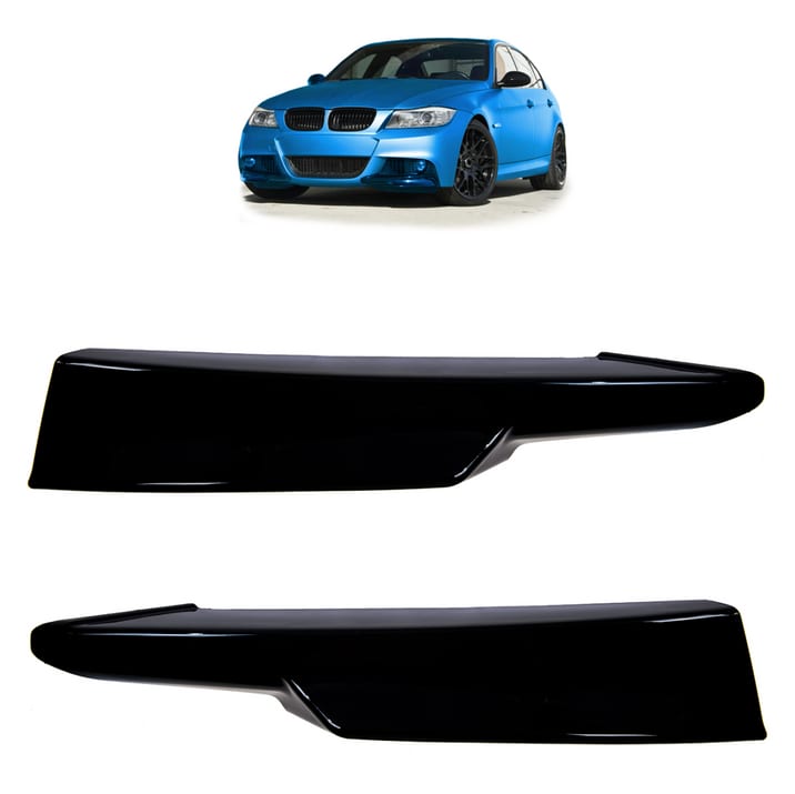 Dokładka BMW 3 E90 E91 Facelift Zderzak Przód Gloss Black