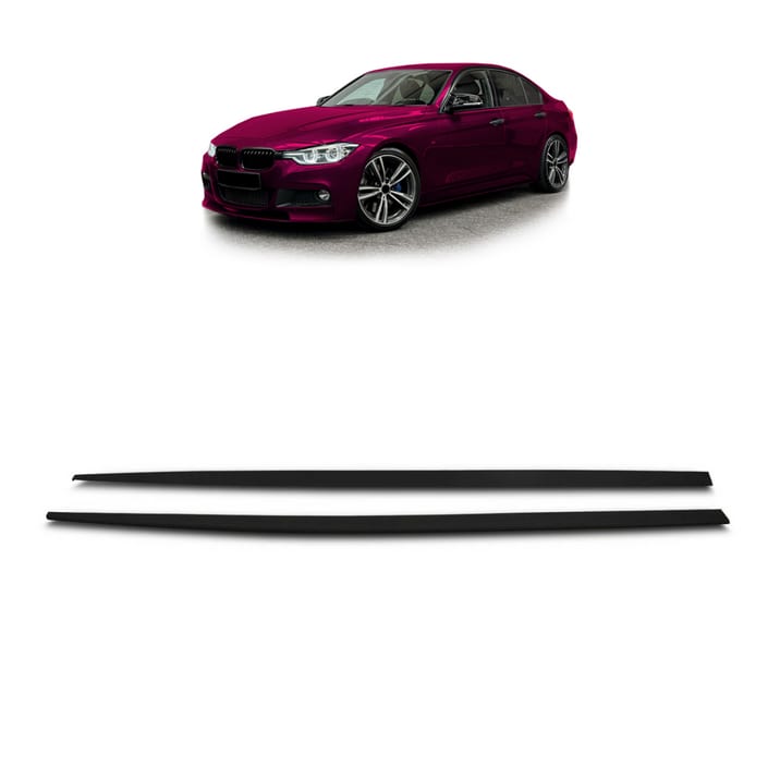 Dokładka BMW 3 F30 F31 Progi Matt Black