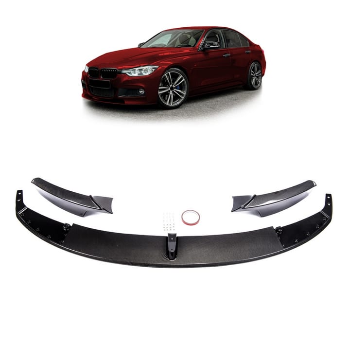 Dokładka BMW 3 F30 F31 Zderzak Przód Carbon Look
