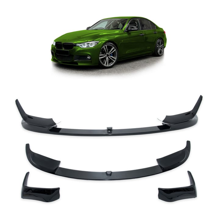 Dokładka BMW 3 F30 F31 Zderzak Przód Gloss Black