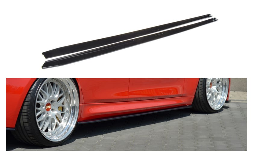 Dokładka BMW 3 F80 M-Pack Progi v.1 Gloss Black