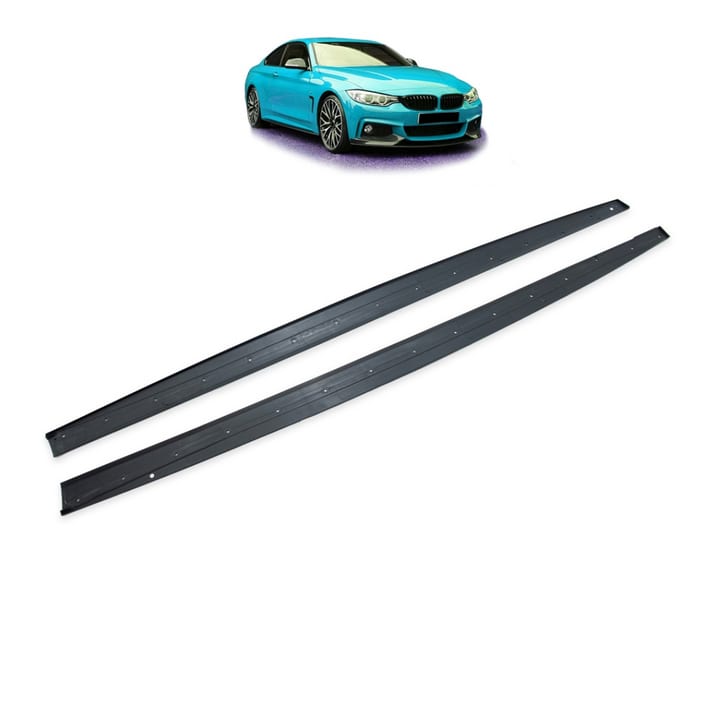Dokładka BMW 4 F32 F33 F36 Progi Matt Black