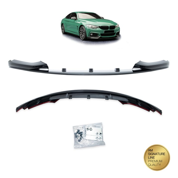 Dokładka BMW 4 F32 F33 F36 Zderzak Przód Gloss Black