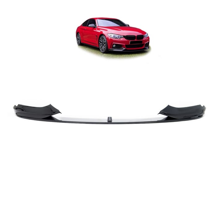 Dokładka BMW 4 F32 F33 F36 Zderzak Przód Gloss Black