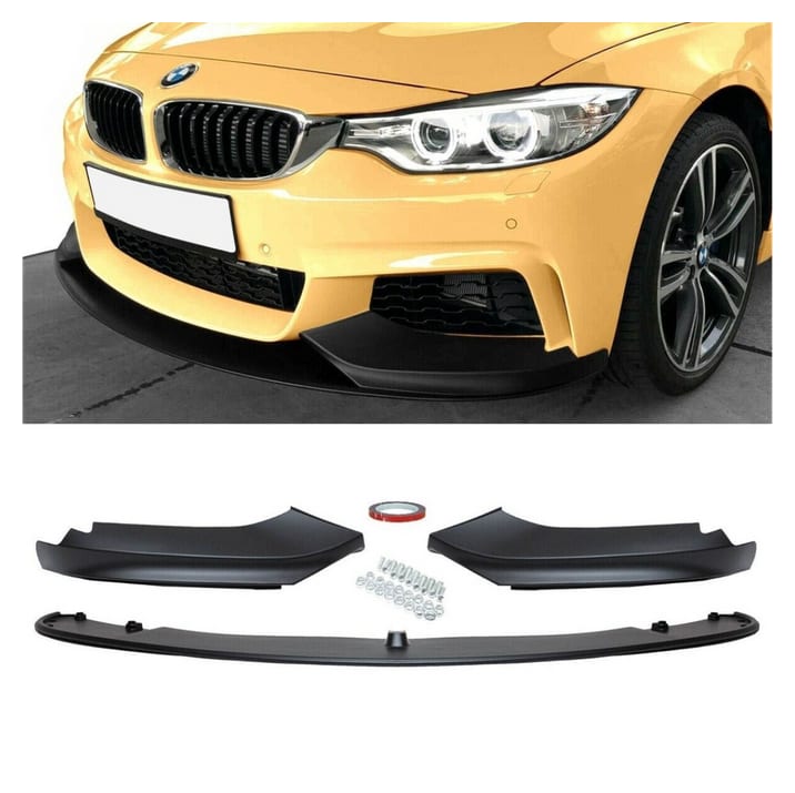 Dokładka BMW 4 F32 F33 F36 Zderzak Przód Matt Black