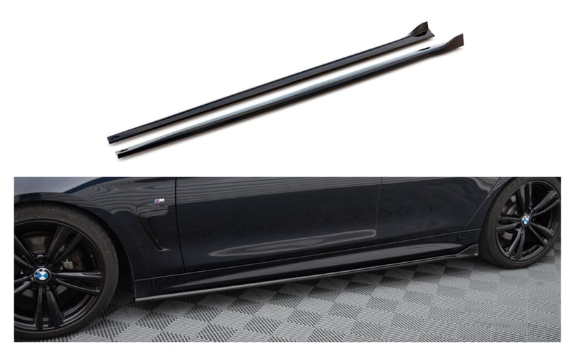 Dokładka BMW 4 F32 F36 F33 M-Pack Progi v.3