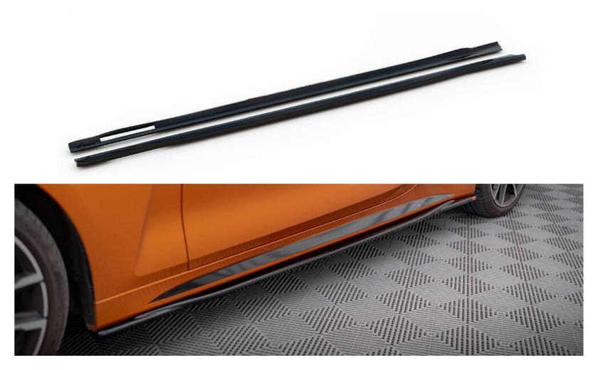 Dokładka BMW 4 G22 M-Pack Progi v.3 Gloss Black