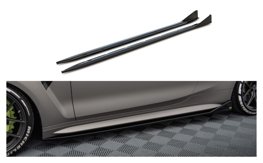 Dokładka BMW 4 G82 M-Pack Progi v.3 CSL Look