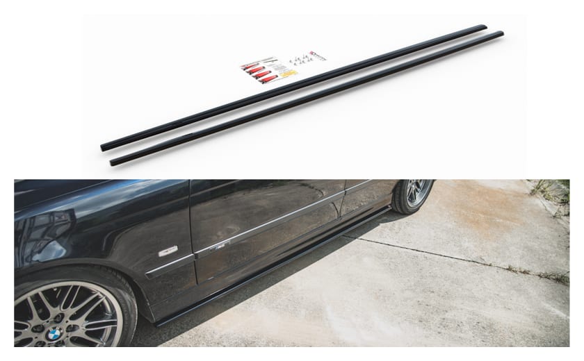 Dokładka BMW 5 E39 M-Pack Progi Gloss Black