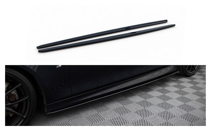 Dokładka BMW 5 F10 F11 M-Pack Progi v.2 Gloss Black
