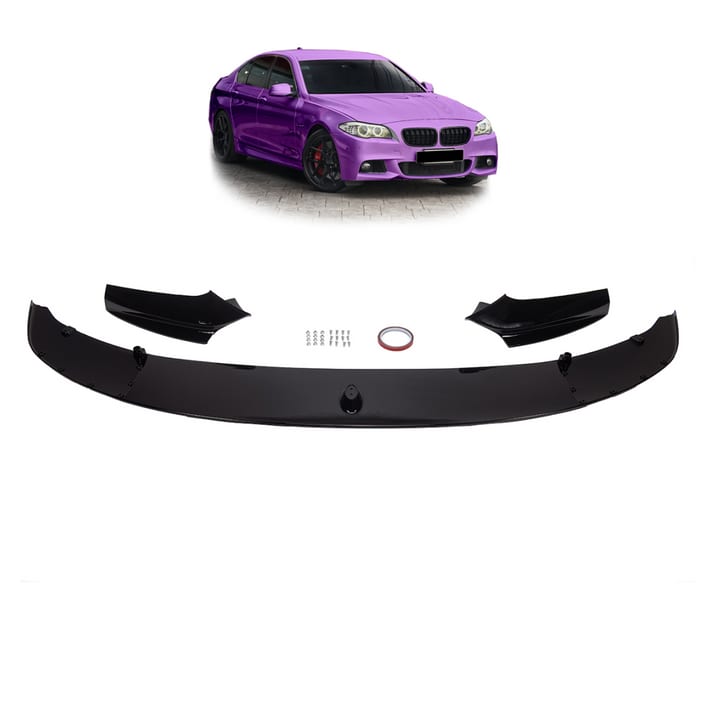 Dokładka BMW 5 F10 F11 Zderzak Przód Gloss Black