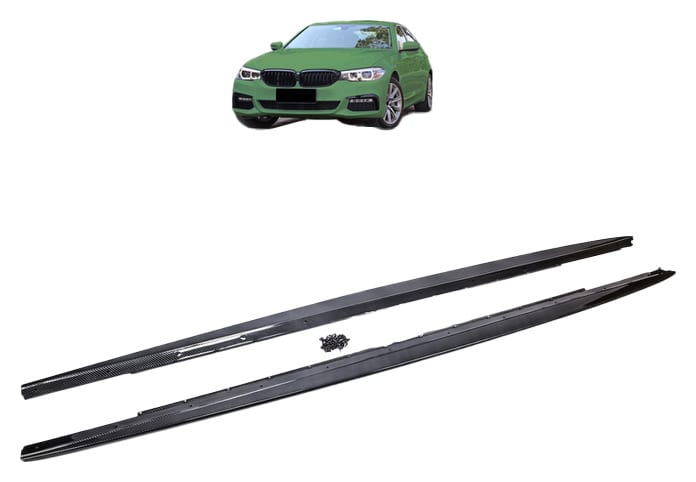 Dokładka BMW 5 G30 G31 Progi Carbon Look