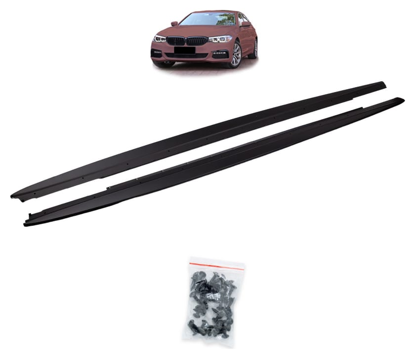 Dokładka BMW 5 G30 G31 Progi Matt Black