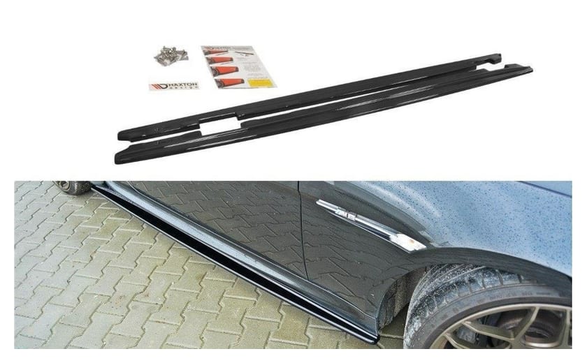Dokładka BMW 6 E63 M-Pack Progi Gloss Black