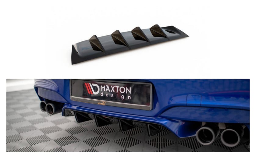 Dokładka BMW 6 F06 F13 F12 Zderzak Tył Gloss Black