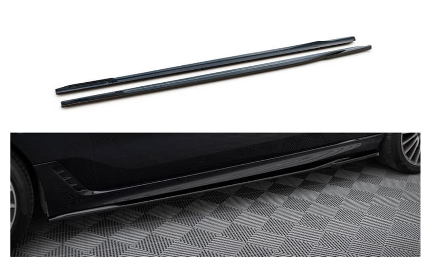 Dokładka BMW 6 G32 M-Pack Progi Gloss Black