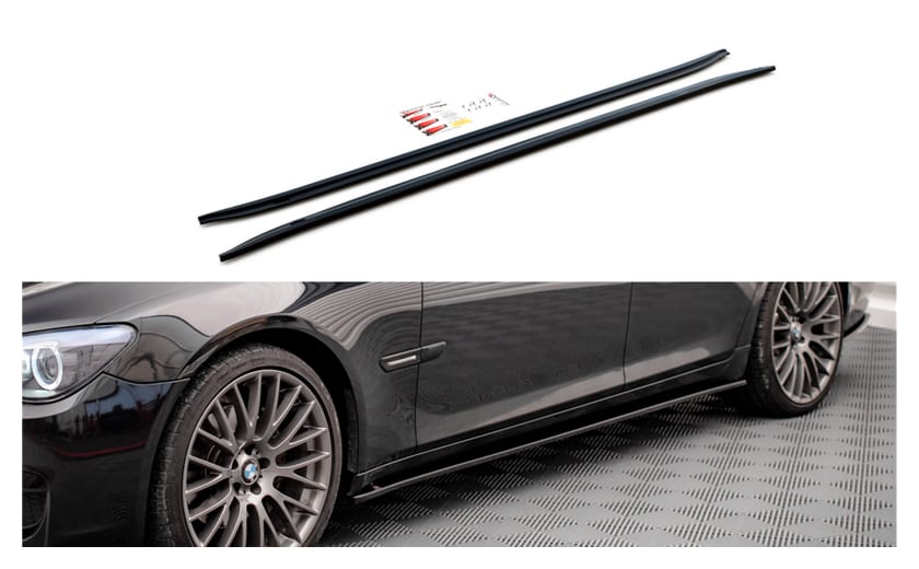 Dokładka BMW 7 F01 M-Pack Progi Gloss Black