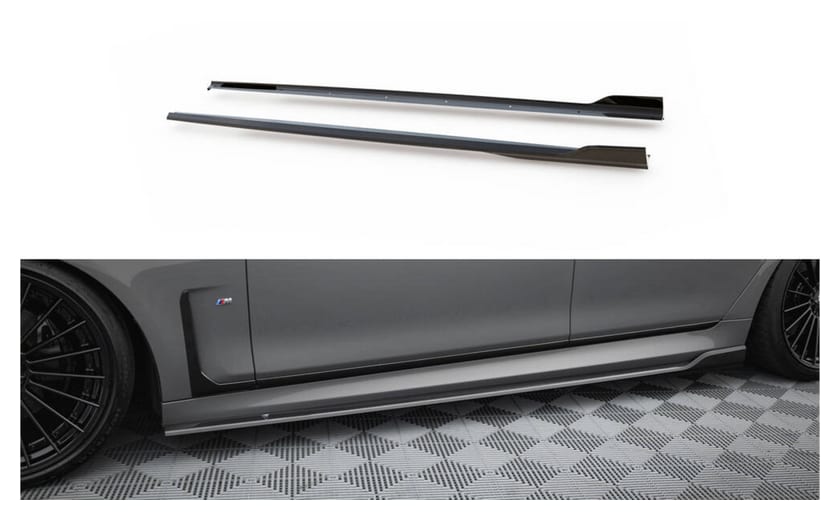 Dokładka BMW 7 M-Pack G11 Progi Carbon