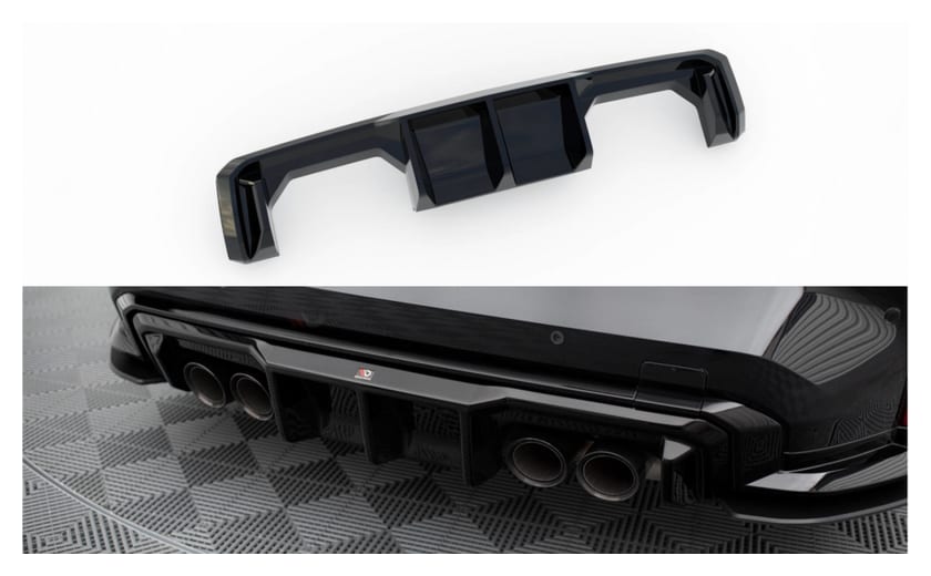 Dokładka BMW M3 G80 G81 Zderzak Tył