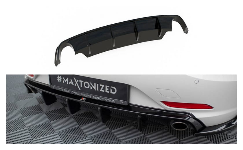 Dokładka BMW Z4 E89 Zderzak Tył Gloss Black
