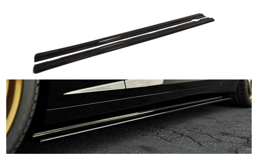 Dokładka Chevrolet Camaro V SS Progi Gloss Black