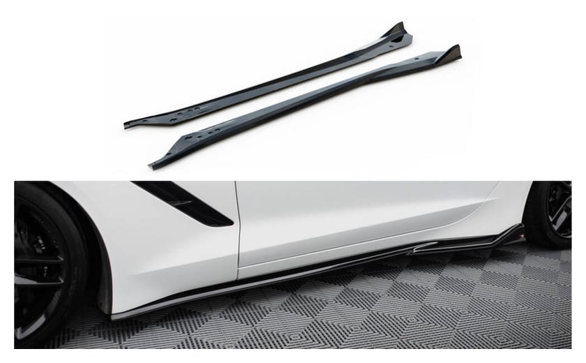 Dokładka Chevrolet Corvette C7 Progi v.2