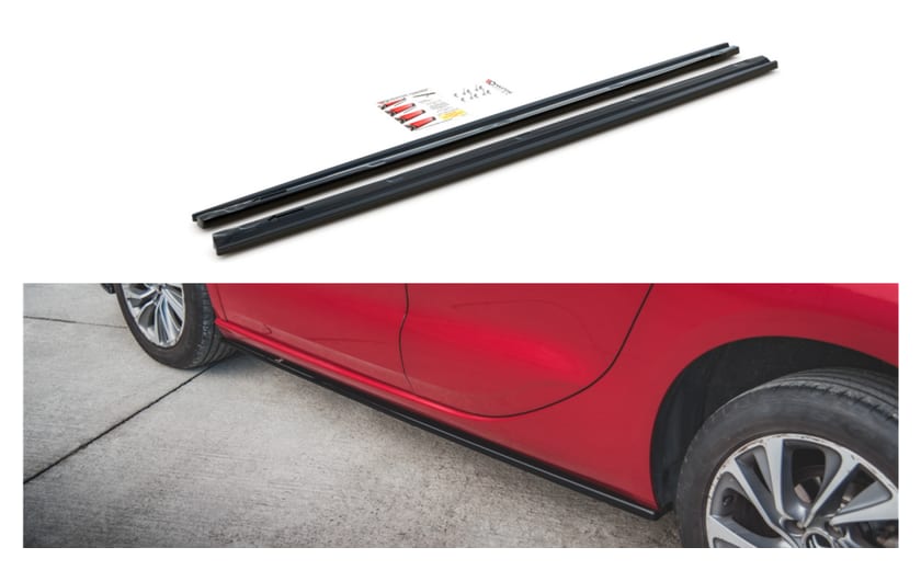 Dokładka Citroen DS4 Progi Gloss Black