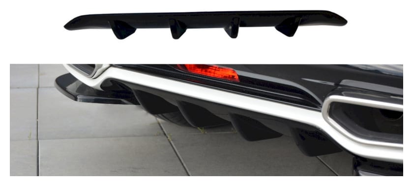 Dokładka Citroen DS5 Facelift Zderzak Tył Gloss Black