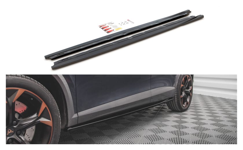 Dokładka Cupra Formentor Progi v.1 Gloss Black