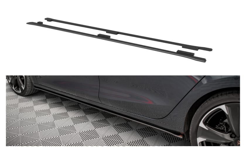 Dokładka Cupra Leon Progi Street Pro Black