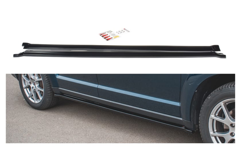Dokładka Fiat Freemont Progi Gloss Black