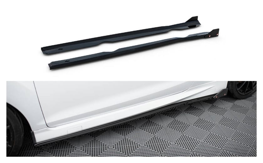 Dokładka Ford Fiesta ST ST-Line Mk7 Flaps Progi v.4