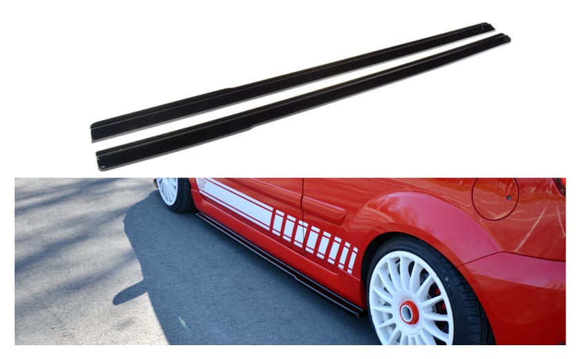 Dokładka Ford Fiesta VI ST Progi Gloss Black