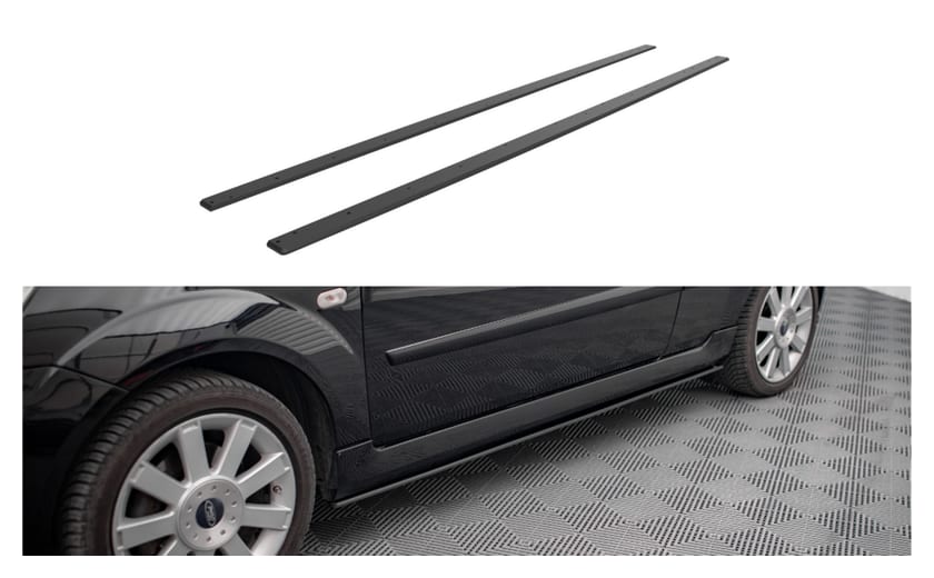 Dokładka Ford Fiesta VI ST Progi Street Pro Black