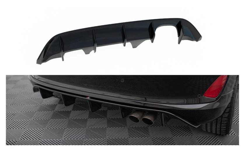Dokładka Ford Fiesta VIII ST Zderzak Tył Gloss Black