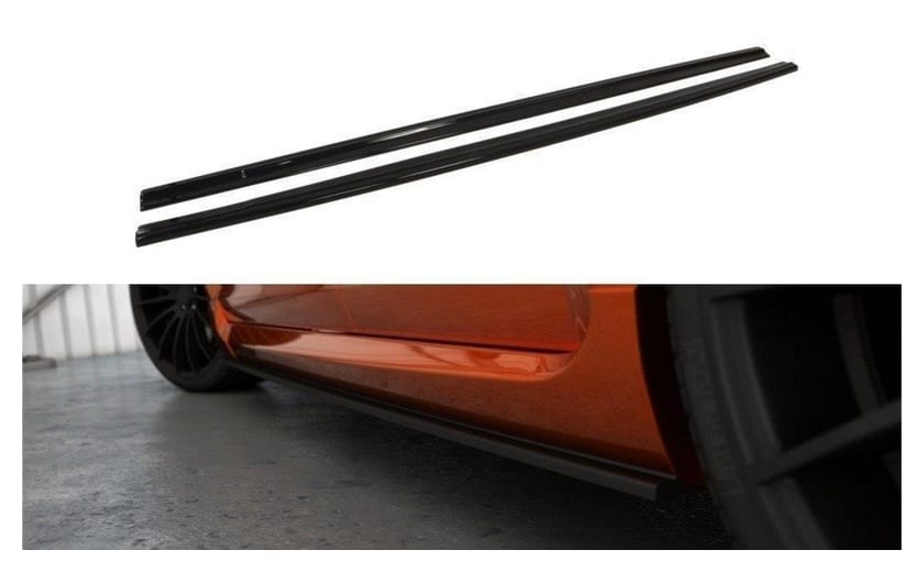 Dokładka Ford Focus II ST Facelift Progi Gloss Black