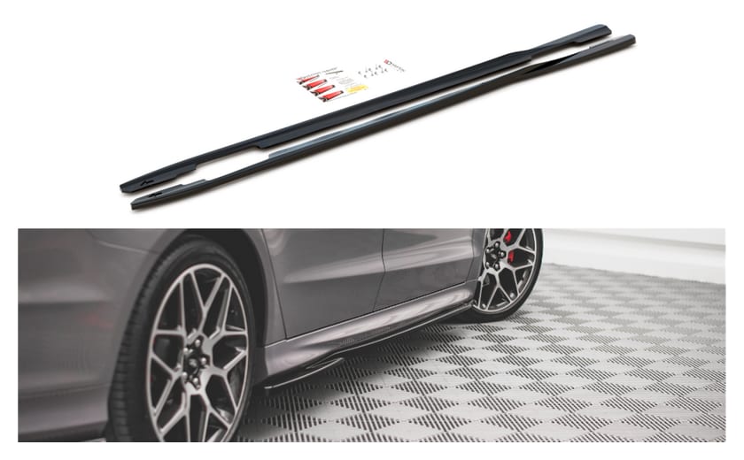 Dokładka Ford Mondeo V Facelift ST-Line Progi Gloss Black
