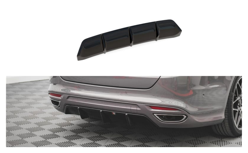 Dokładka Ford Mondeo V Facelift ST-Line Zderzak Tył Gloss Black